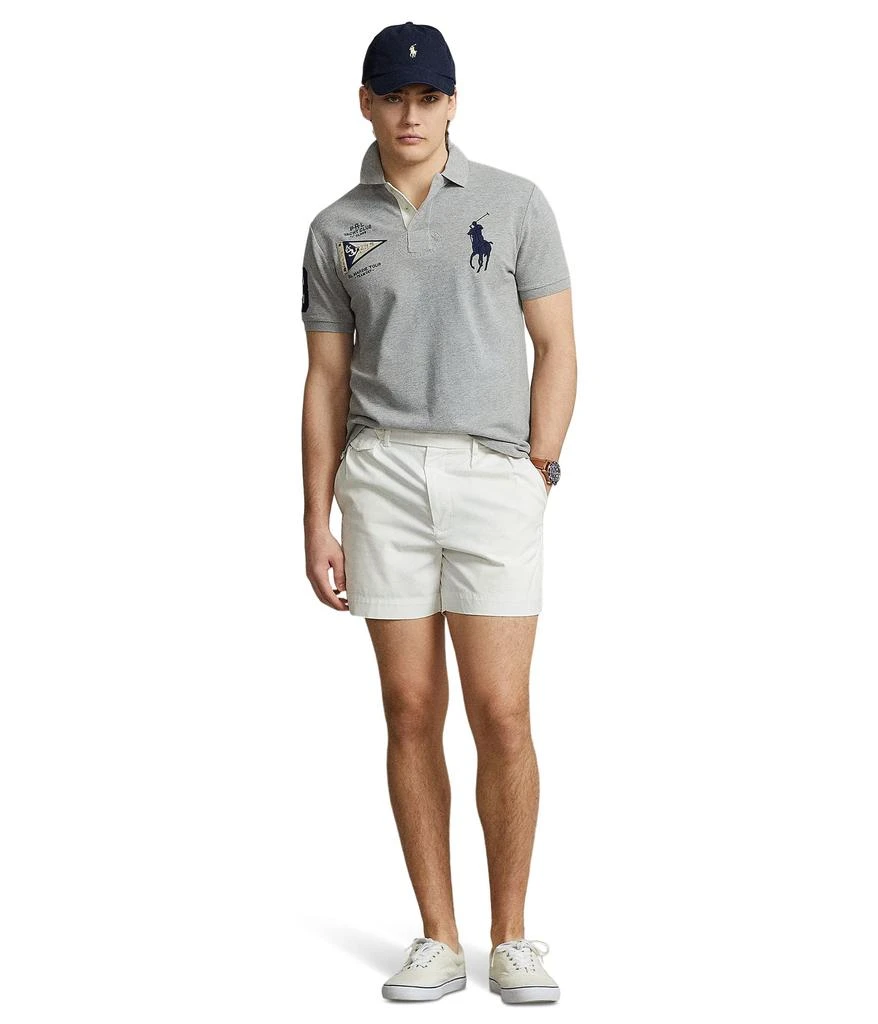 商品Ralph Lauren|Classic Fit Big Pony Mesh Polo Shirt,价格¥681-¥828,第4张图片详细描述