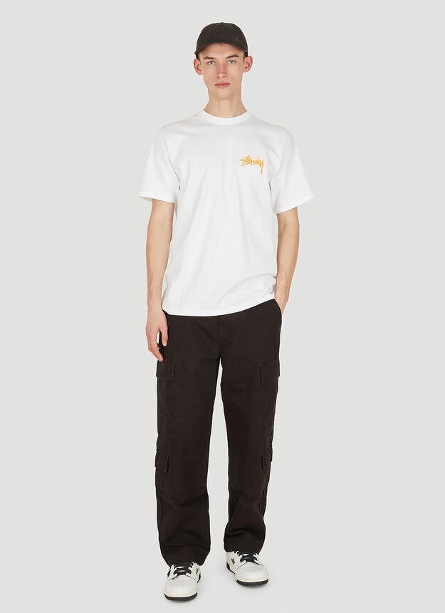 商品STUSSY|Coastline T-Shirt in White,价格¥299,第4张图片详细描述