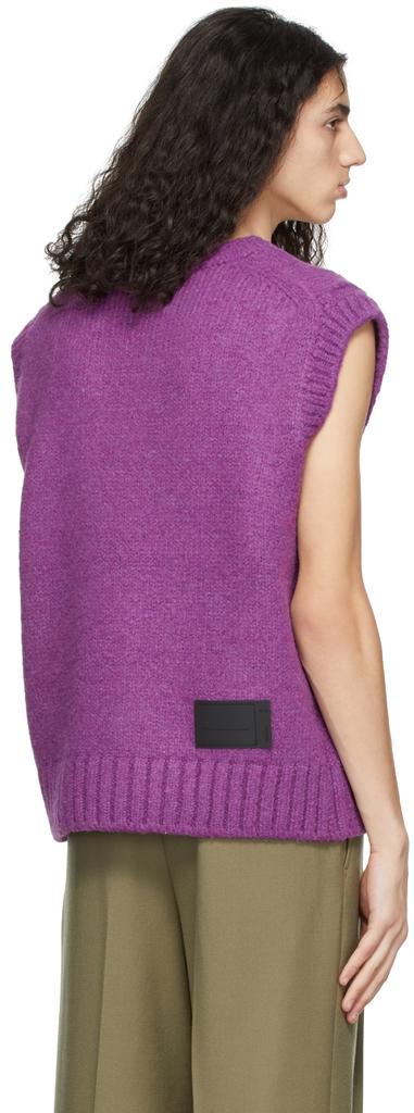 Purple Acrylic Vest商品第3张图片规格展示