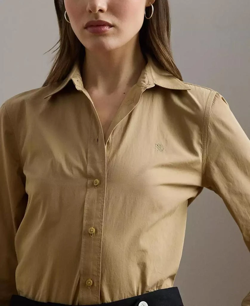 商品Ralph Lauren|Women's Featherweight Cotton Shirt,价格¥927,第3张图片详细描述
