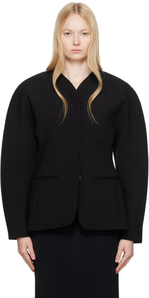 商品Jacquemus|黑色 La Croisière 系列 The Ovalo 西装外套,价格¥14077,第1张图片