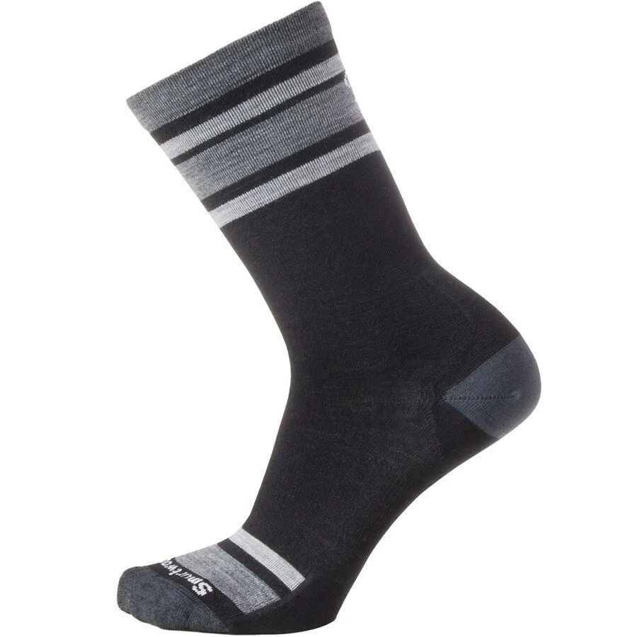 商品SmartWool|Everyday Top Split Stripe Crew Sock - Men's,价格¥113,第1张图片详细描述