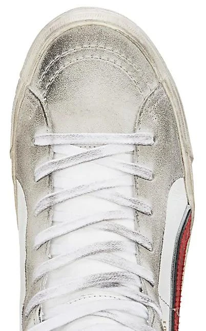 商品Golden Goose|Women's Slide Suede & Leather Sneakers,价格¥2206,第4张图片详细描述