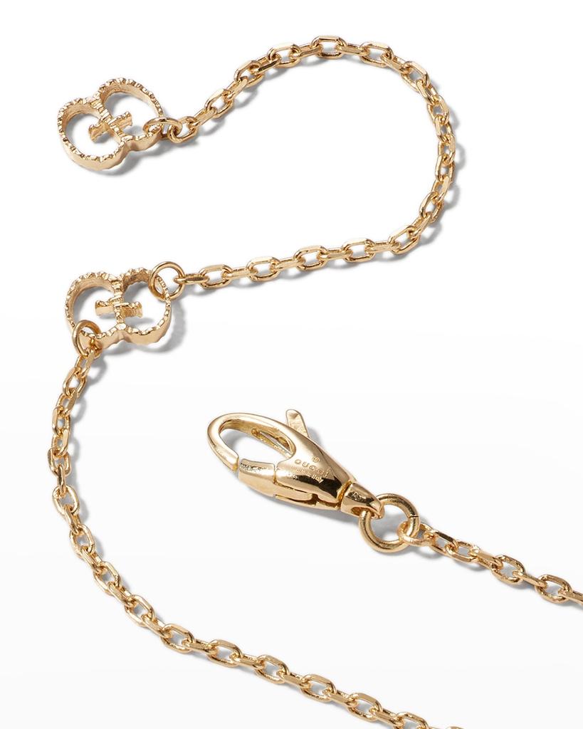 GG Running 18k Gold Necklace商品第4张图片规格展示