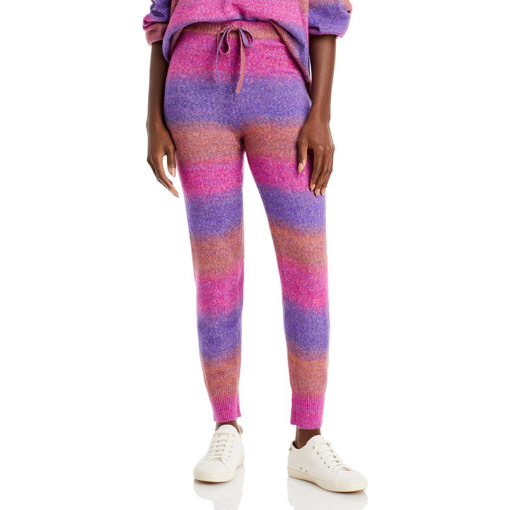 Aqua Womens Wool Blend Space Dye Jogger Pants商品第2张图片规格展示