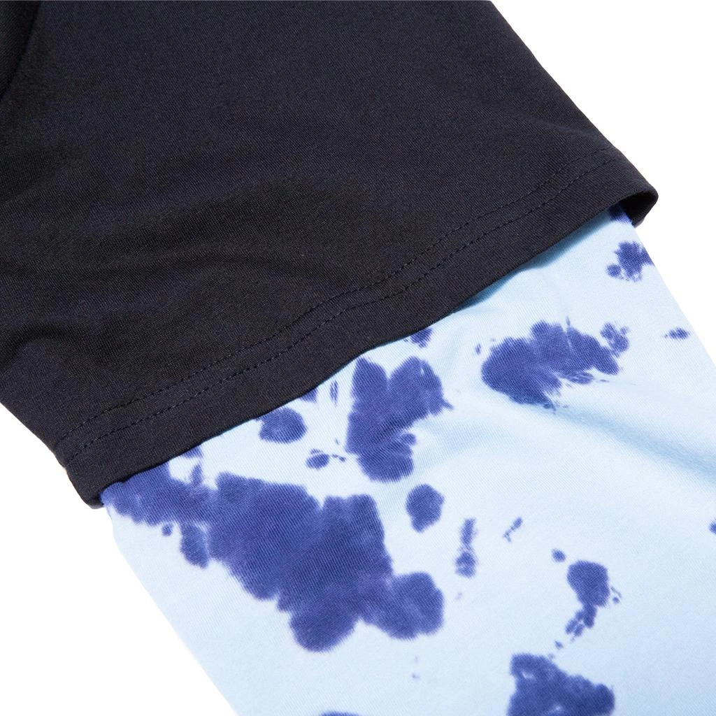 Get A Grip Double Sleeve Tee (Black/Light Blue Tie Dye) 商品