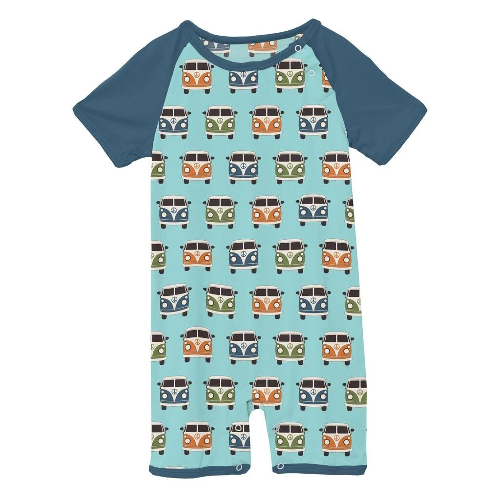 商品KicKee Pants|Print Raglan Romper (Infant),价格¥194,第1张图片