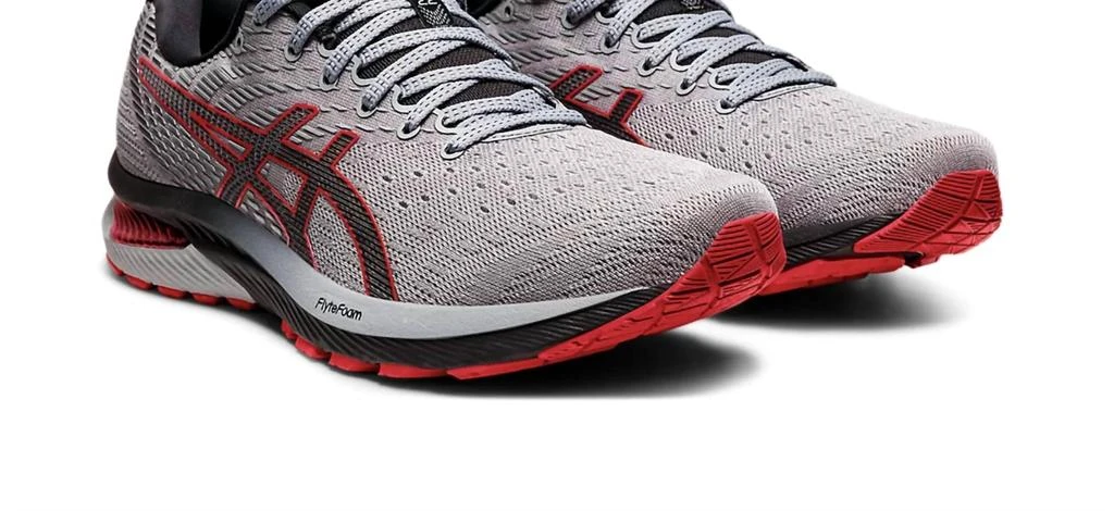 商品Asics|Men's Gel Cumulus 23 Running Shoes - D/medium Width In Piedmont Grey/black,价格¥544,第2张图片详细描述
