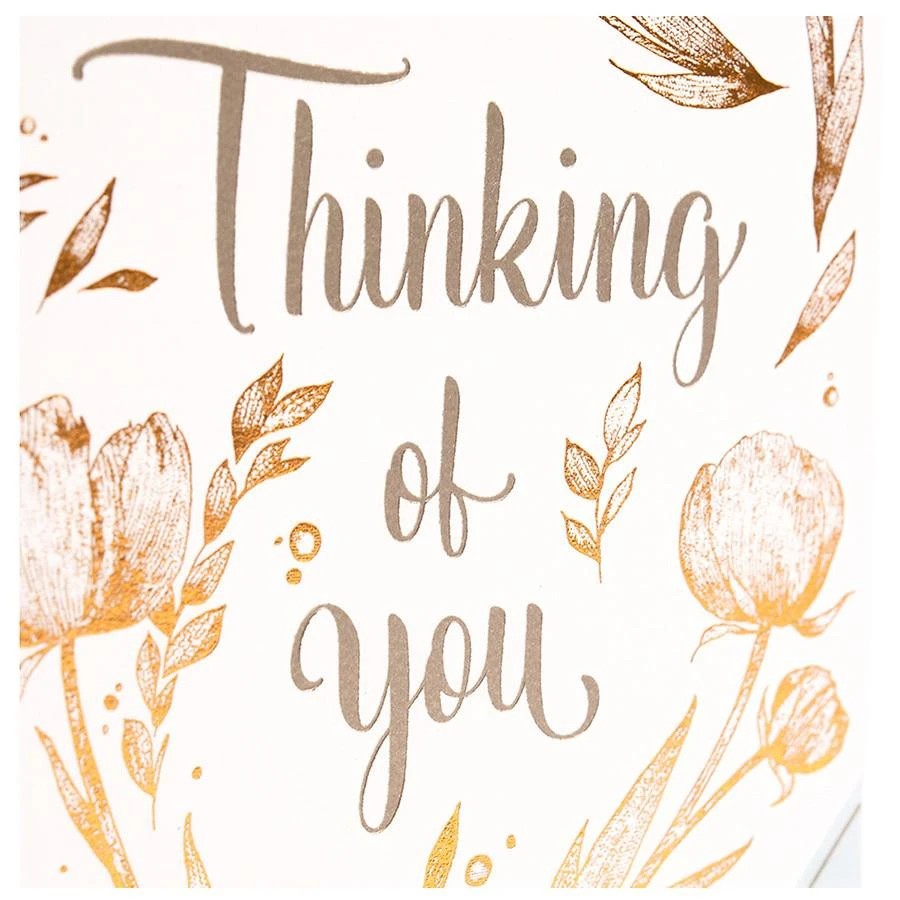商品Hallmark|Thinking of You Card (Brighten Your Day Flower Pattern),价格¥35,第5张图片详细描述