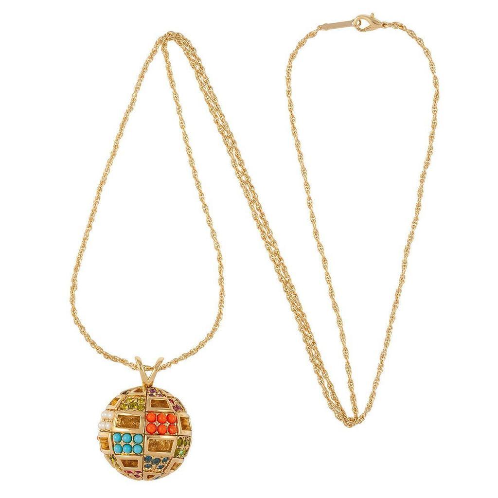 商品[二手中古商品] Susan Caplan Vintage|1980s vintage dorlan swarovski crystal ball pendant,价格¥1422,第1张图片
