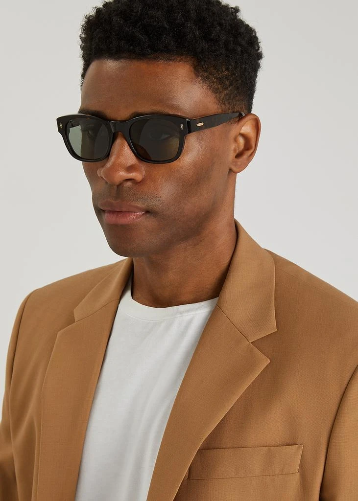 商品Cartier|Signature C De Cartier tortoiseshell wayfarer-style sunglasses,价格¥3745,第4张图片详细描述