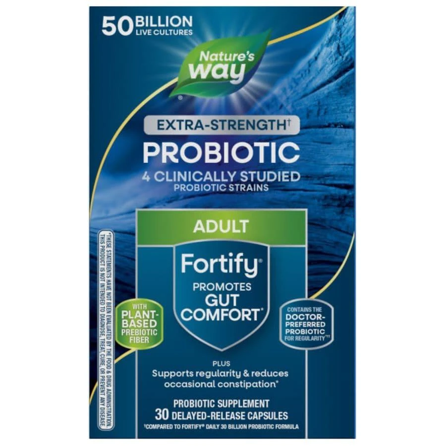 商品Nature's Way|Fortify Daily 50 Billion Vegetarian Capsules,价格¥249,第3张图片详细描述
