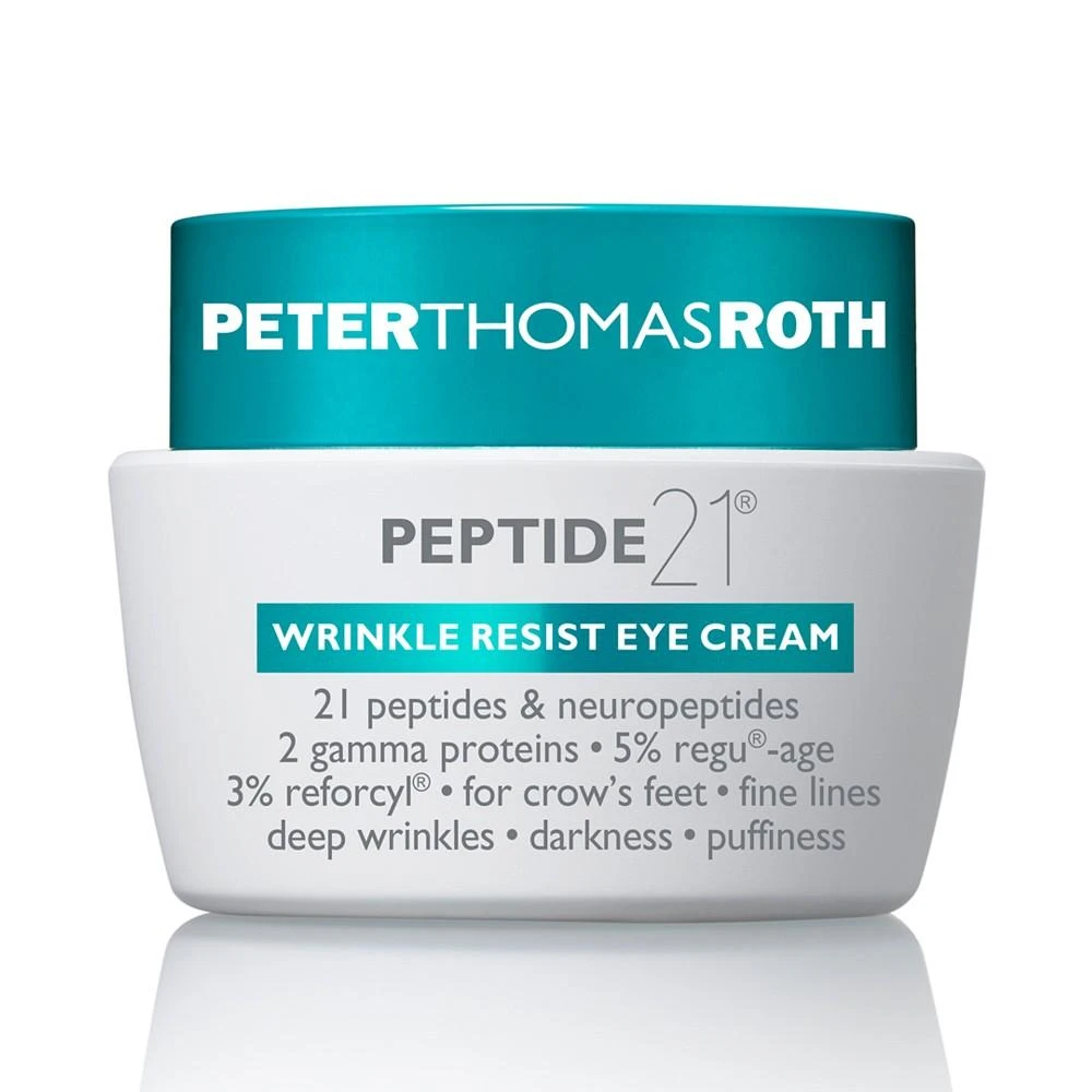 商品Peter Thomas Roth|Peptide 21 Wrinkle Resist Eye Cream, 0.5-oz.,价格¥337,第2张图片详细描述