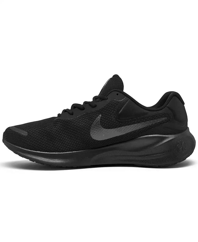商品NIKE|Men's Revolution 7 Wide-Width Running Sneakers from Finish Line,价格¥491,第3张图片详细描述