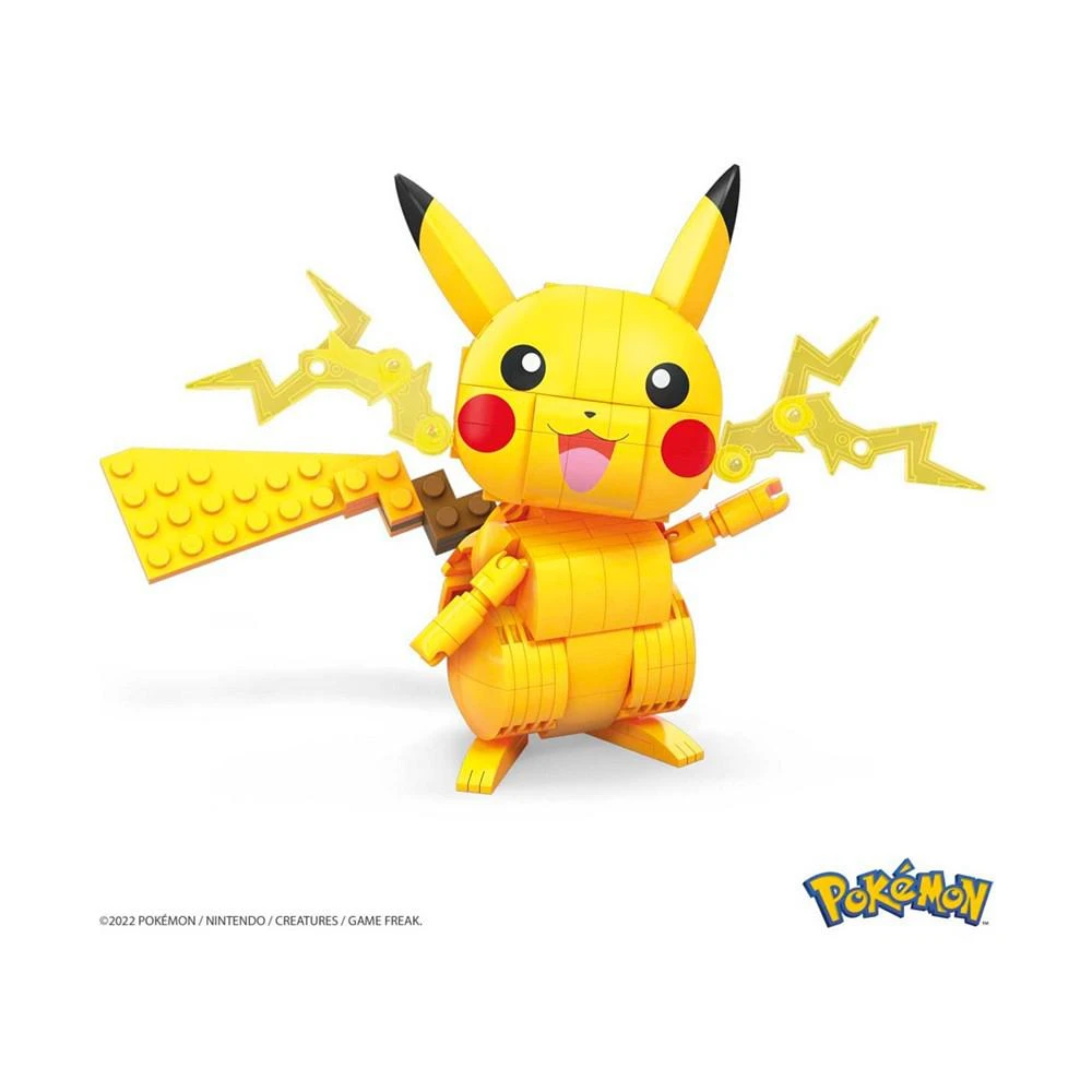 商品Mega Construx|MEGA Pokémon Action Figure Pikachu Collectible Building Toy,价格¥119,第5张图片详细描述