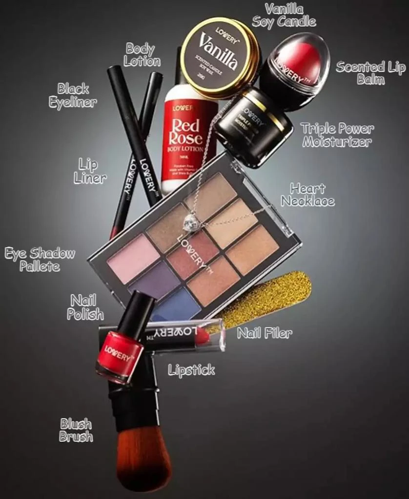 商品Lovery|13-Pc. Luxury Beauty Treasures Body Care & Makeup Gift Set,价格¥505,第2张图片详细描述