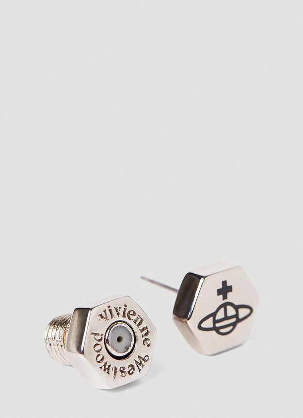 商品Vivienne Westwood|Adel Single Stud Earring in Silver,价格¥285,第2张图片详细描述