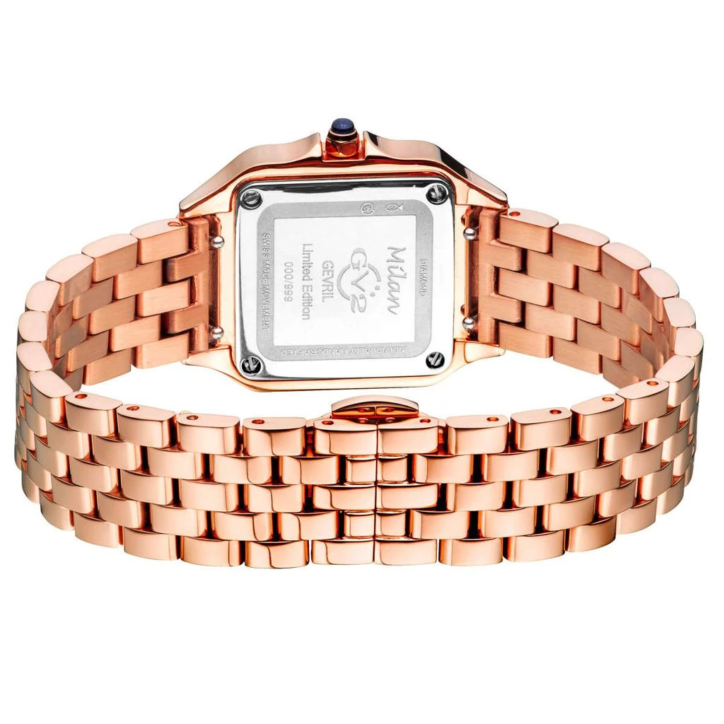 商品Gevril|GV2 by Gevril Milan Diamond Women's Watch,价格¥5257,第2张图片详细描述