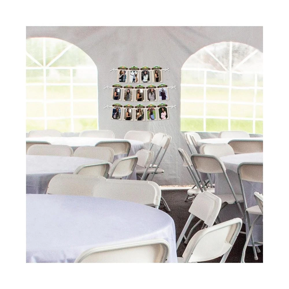 商品Big Dot of Happiness|Woodland Creatures DIY Baby Shower Decor Pregnancy Picture Display Photo Banner,价格¥119,第3张图片详细描述