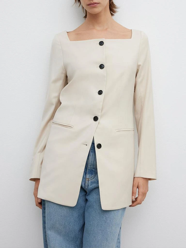 商品HOUSE OF DAGMAR|Square Neck Blazer,价格¥3855,第3张图片详细描述