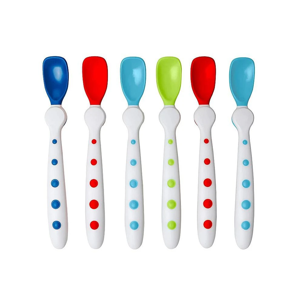 商品NUK|Infant Rest Easy soft Spoons, Multi color, Pack of 6,价格¥78,第1张图片