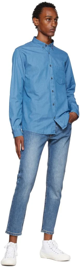 商品A.P.C.|Blue Etroit Court Jeans,价格¥887,第4张图片详细描述