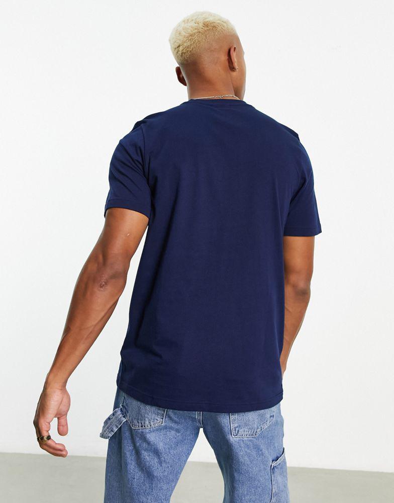 adidas Originals trefoil essentials t-shirt in navy商品第2张图片规格展示