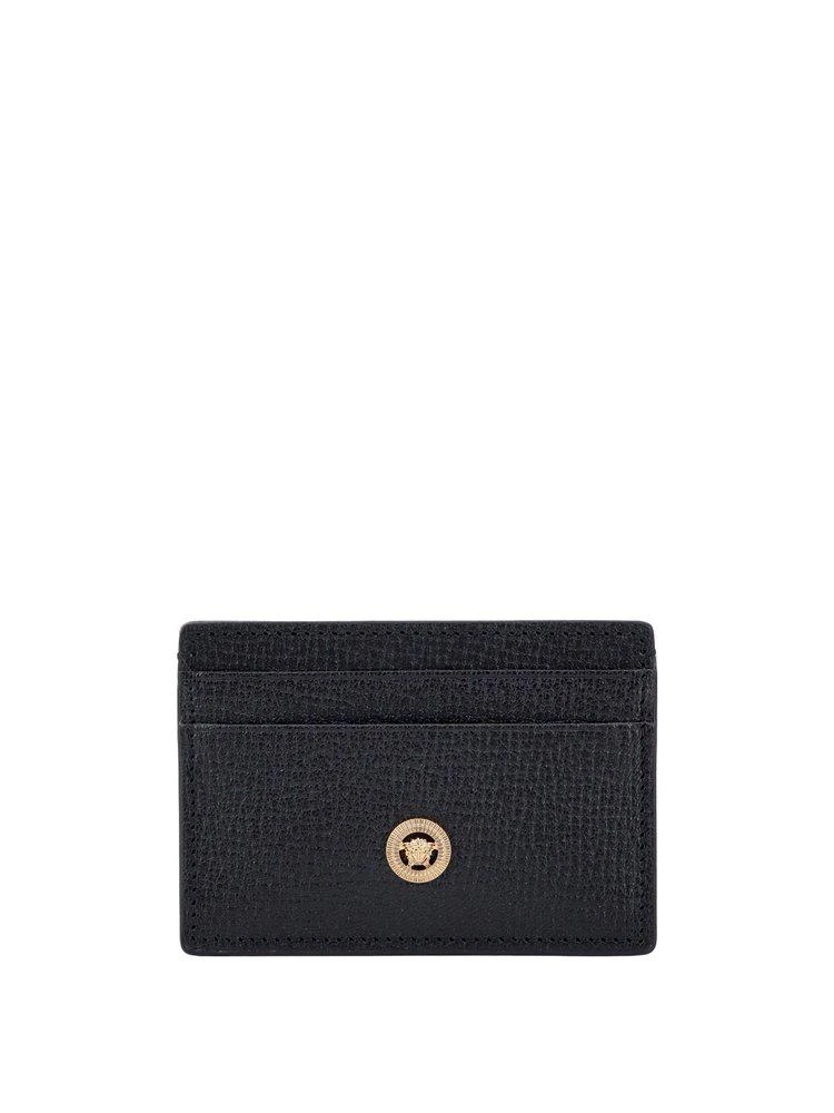 商品Versace|Versace Medusa Plaque Detailed Cardholder,价格¥1298,第1张图片