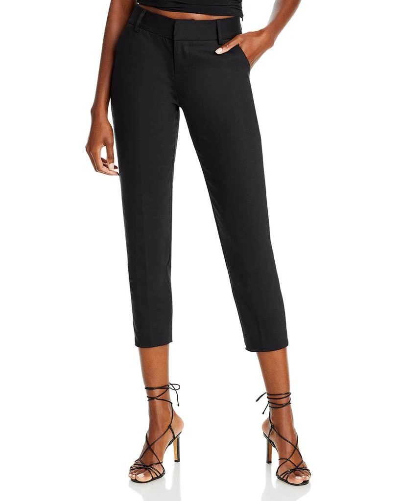 商品Alice + Olivia|Alice + Olivia Stacey Cropped Slim Pants,价格¥1802,第1张图片