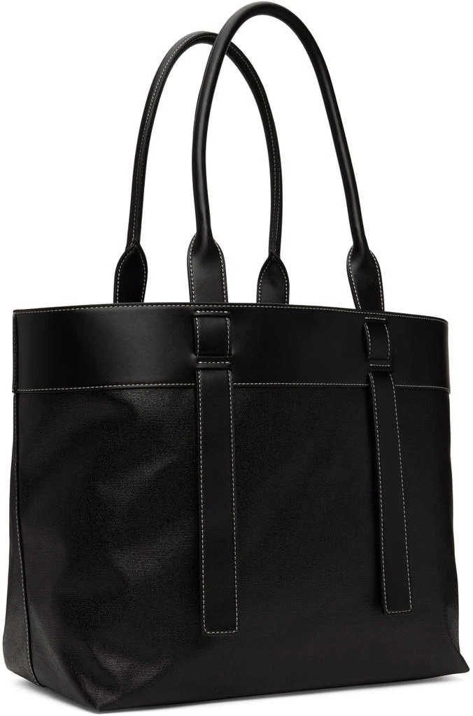 商品Ganni|Black Graphic Tote,价格¥1868,第3张图片详细描述