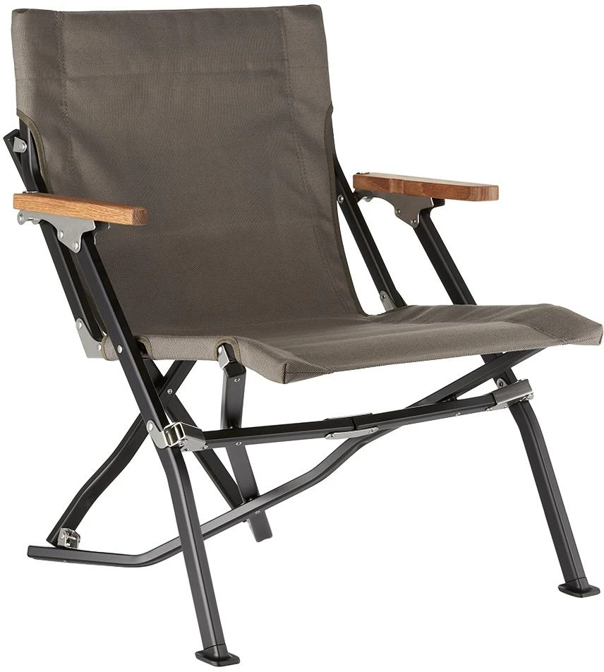 商品Snow Peak|Grey Luxury Low Beach Chair,价格¥1967,第3张图片详细描述
