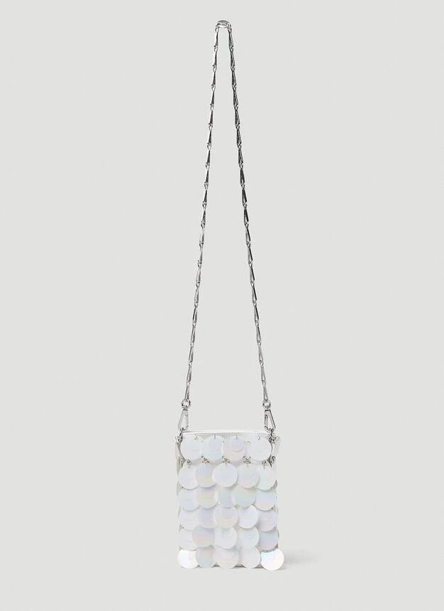 商品Paco Rabanne|Sparkle Mini Shoulder Bag in White,价格¥3506,第1张图片