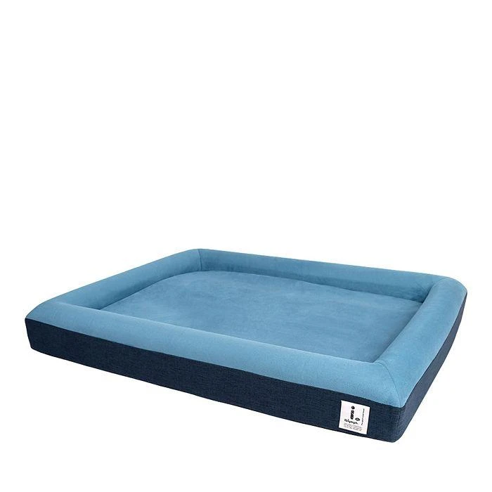 商品Ibiyaya|Deep Sleep Orthopedic Dog Bed with Bolster and Removable Cover, Washable and Indestructible Dog Bed,价格¥1885,第4张图片详细描述