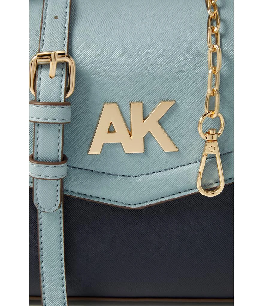 商品Anne Klein|Flap Top Handle Satchel,价格¥391,第4张图片详细描述