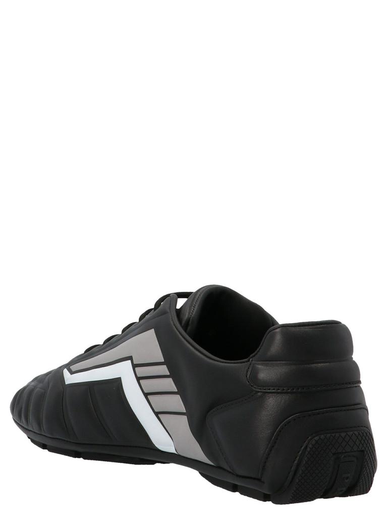 Prada Men's  Black Other Materials Sneakers商品第2张图片规格展示