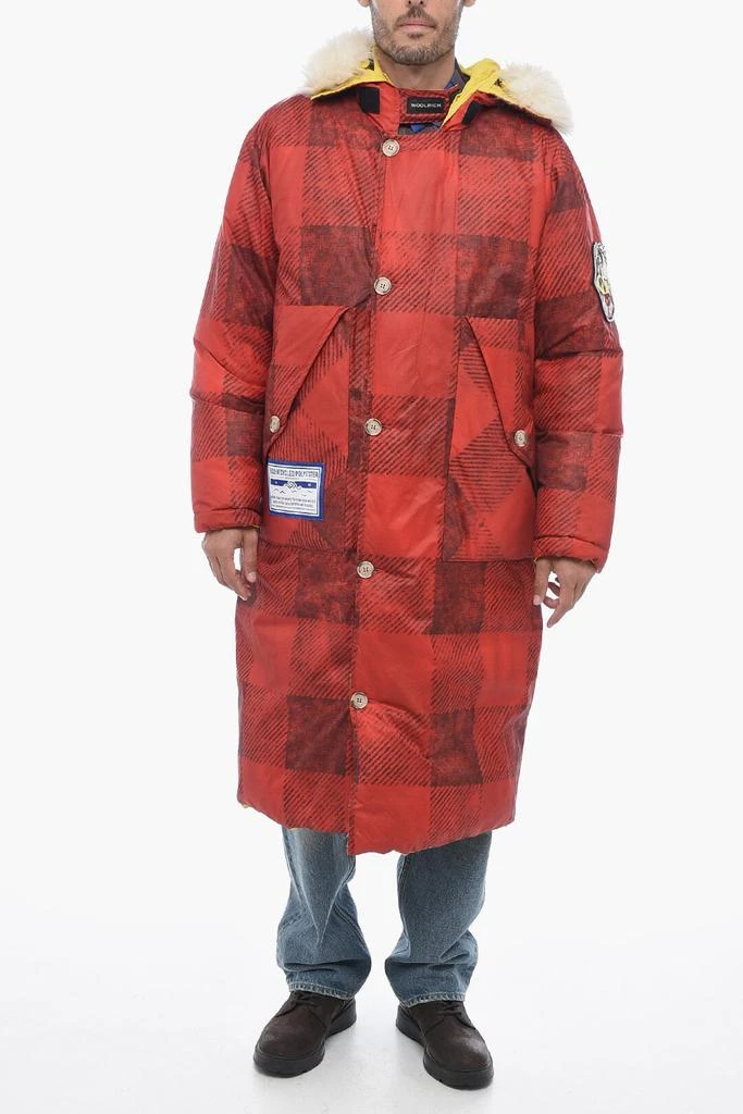 商品Woolrich|Reversible Padded Coat with Real Fur,价格¥6957,第1张图片