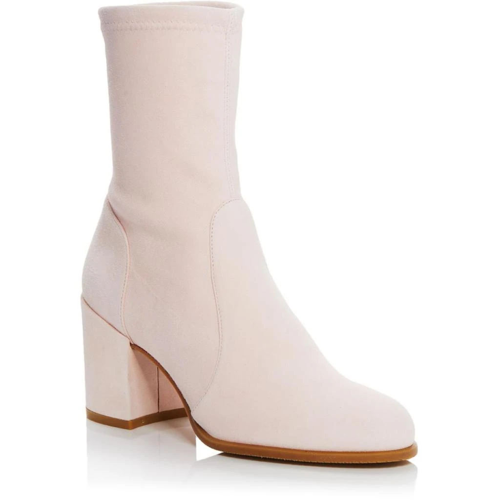 商品Stuart Weitzman|Stuart Weitzman Womens Tallulah Stret Suede Slip On Mid-Calf Boots,价格¥827,第1张图片