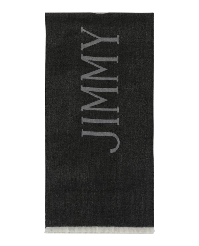 商品Jimmy Choo|Wool Logo Scarf,价格¥2813,第1张图片