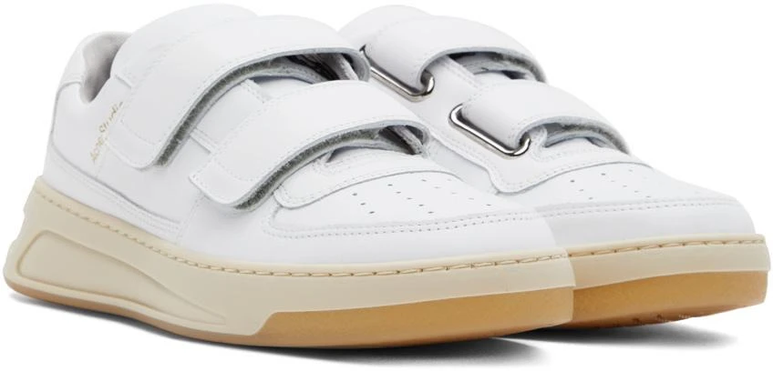 商品Acne Studios|White Velcro Perey Sneakers,价格¥2103,第4张图片详细描述