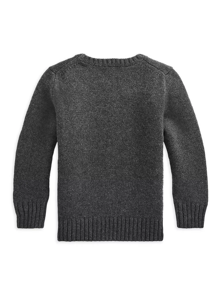 商品Ralph Lauren|Boy's Tuxedo Bear Sweater,价格¥1077,第3张图片详细描述