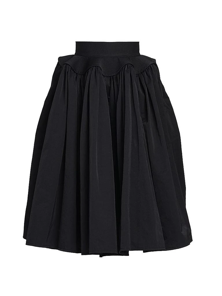 商品Bottega Veneta|Pleated Flared Midi-Skirt,价格¥13815,第1张图片