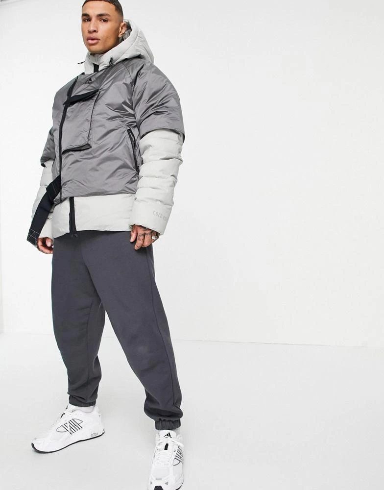 商品Adidas|adidas COLD RDY down jacket in grey,价格¥1281,第4张图片详细描述