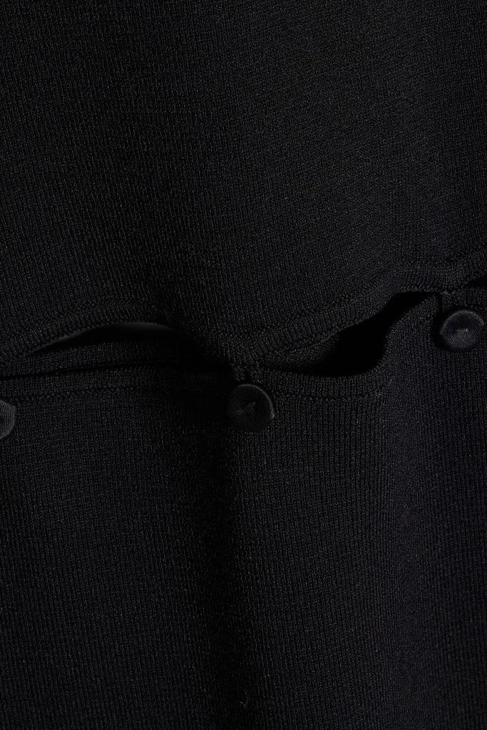 商品Nanushka|Merle cutout stretch-knit midi dress,价格¥1715,第4张图片详细描述