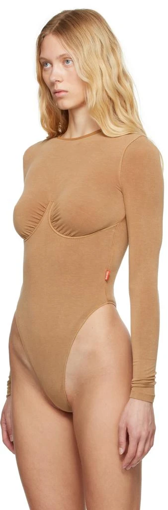 商品Diesel|Tan T-Finne-Q2 Bodysuit,价格¥3018,第4张图片详细描述
