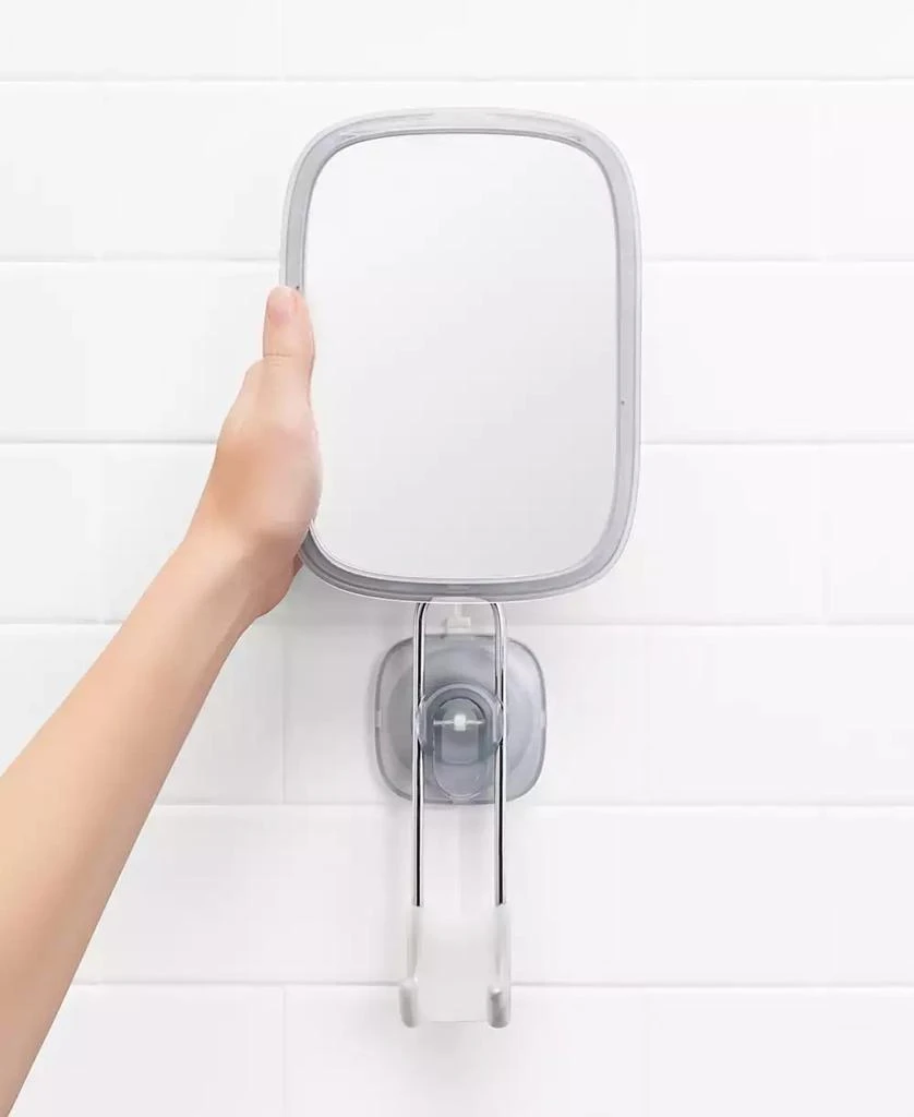 商品OXO|Good Grips StrongHold Suction Fog-Resistant Shower Mirror,价格¥172,第2张图片详细描述