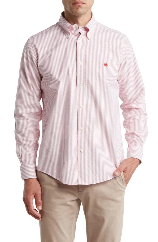 商品Brooks Brothers|Regent Fit Stripe Stretch Dress Shirt,价格¥410,第1张图片