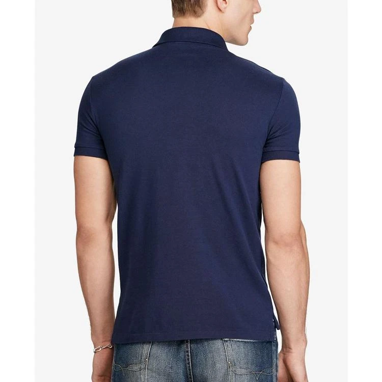 商品Ralph Lauren|拉夫·劳伦 Men's Polo, Core Solid Classic Fit Mesh Polo,价格¥639,第3张图片详细描述