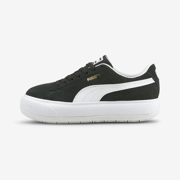 商品Puma|【Brilliant|包邮包税】彪马 Suede Mayu  运动鞋 SNEAKERS  PKI38068602 Puma Black-Puma White,价格¥268,第1张图片