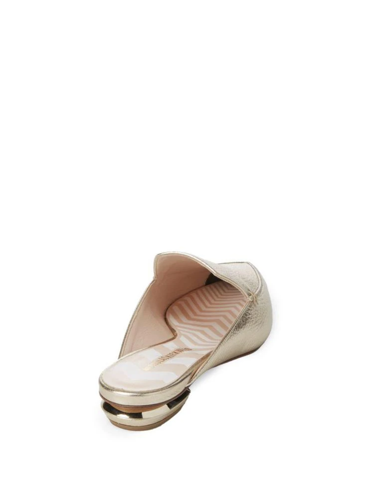 商品Nicholas Kirkwood|Beya Leather Metallic Mule,价格¥1484,第2张图片详细描述