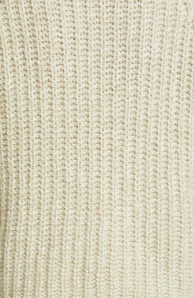 Marled Shaker Stitch Raglan Sleeve Sweater商品第6张图片规格展示